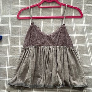 American Eagle Outfitters Lace Flowy Top